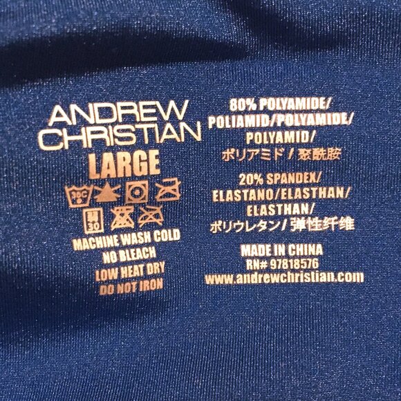 Andrew Christian Superhero  Brief Size LARGE 🆕🩲🌟 - Picture 8 of 13